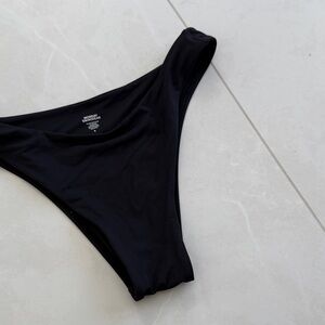 Monday Swimwear Black High-Cut Bikini Bottom